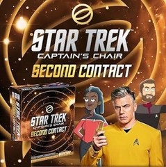 Star Trek: Captain’s Chair Second Contact – Deck Building Game Expansion