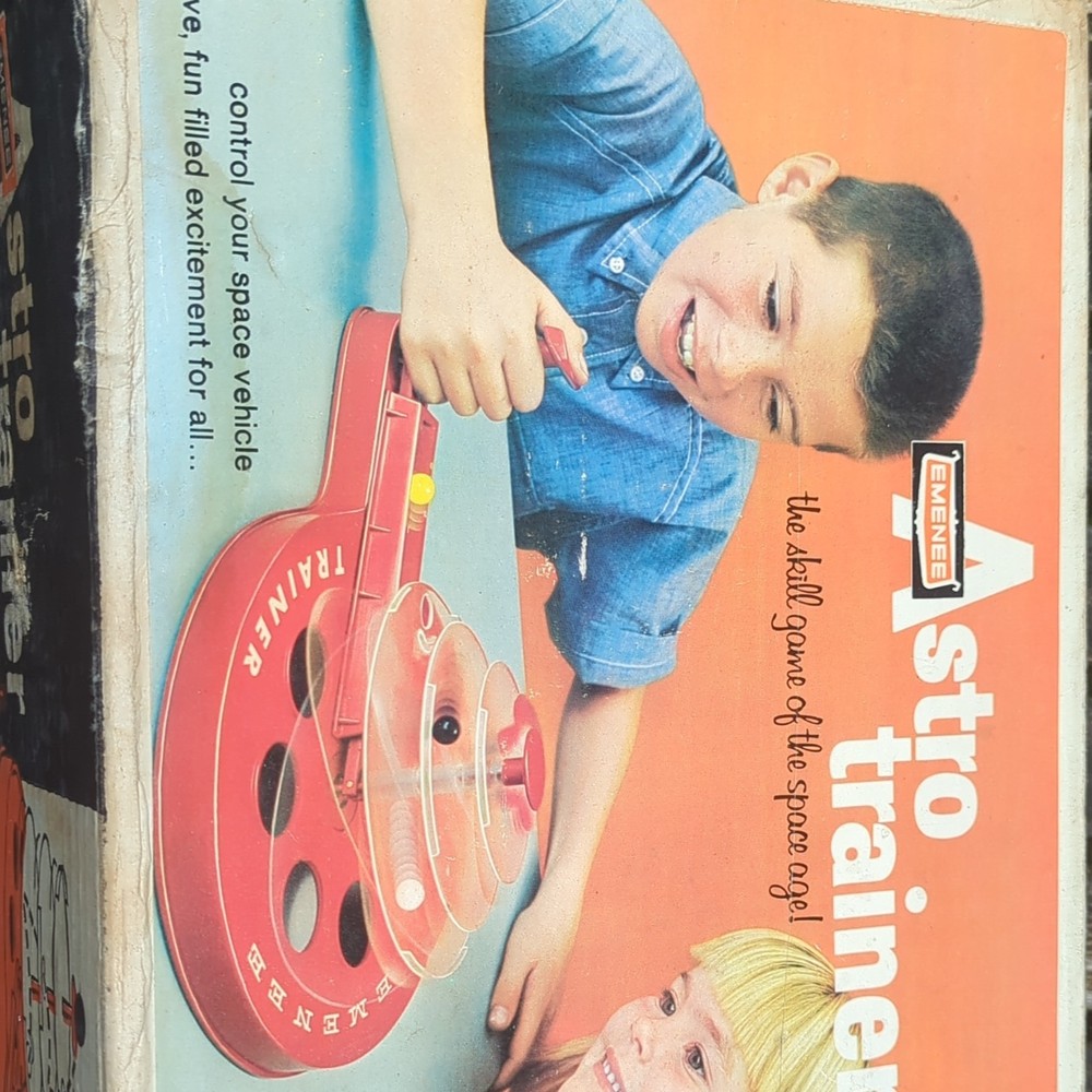 Emenee Astro Trainer Space Skill & Action Game Vintage w/ Box Instructions