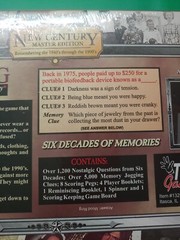 REMINISCING Board Game! Remembering the 1940’s through 1990’s New Sealed