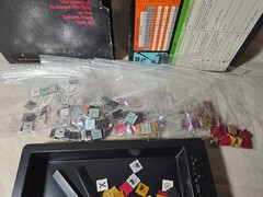 Vintage Panzer Blitz Box Avalon Hill Bookshelf Tactical WWII War Game