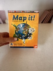 BRAND NEW Map It! World Edition FoxMind Games Ages 10+, 2-6 players