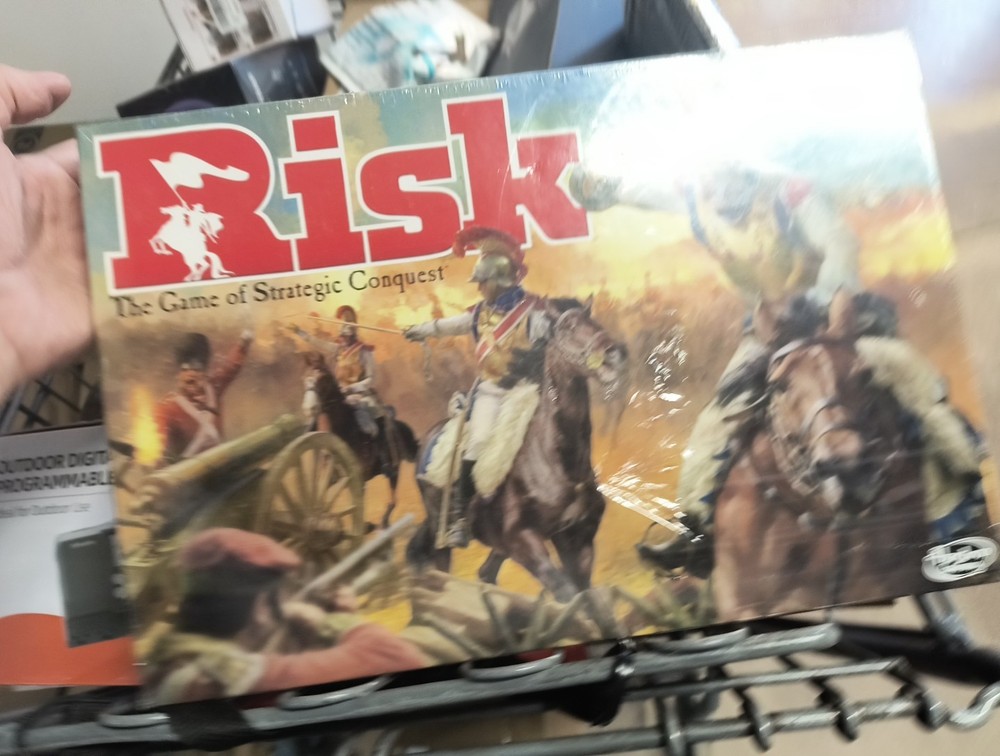 Risk The Game of Strategic Conquest Board Game Hasbro Sealed New