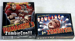 Twilight Creations Zombies!!! Lot C – Humans!!! 3 & Bowling for Zombies, SEALED!