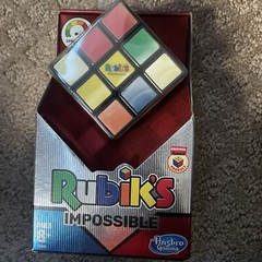 Hasbro Gaming Rubik’s Cube Impossible Highly Challenging Irridesent Tiles NEW