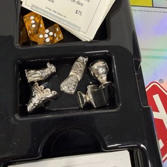 Vintage Monopoly Millennium Edition Parker Brothers Complete Collector’s Tin