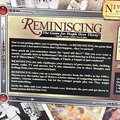 Reminiscing “New Century Edition Board Game” “Remembering 1940s through 1990s”