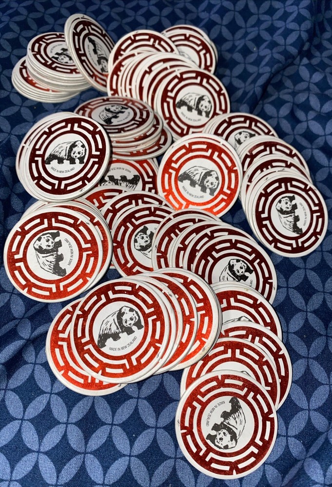 Vintage 138 Lot Pog Made In New Zealand Foil Panda Hawaii Milk Cap
