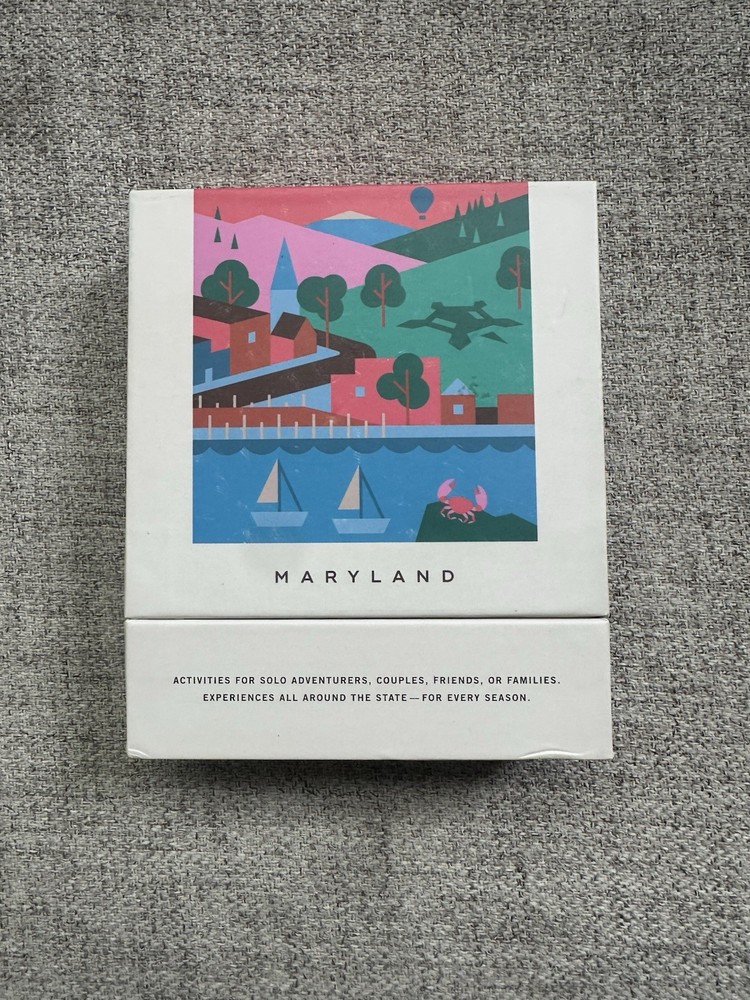RIO Maryland Adventure Bucket List: 50 Scratch-Off Cards