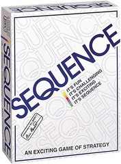 Jax Sequence – Original Sequence Game with Folding Board, Cards and Chips by Jax