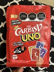 Mattel Uno Carlos V Nestle Card Game Special Edition – NEW w/ 12 Chocolate Bars