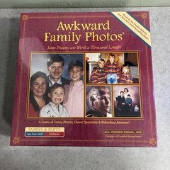 New Sealed Awkward Family Photos Board Game By All Things Equal