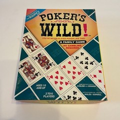 Pokers Wild Family Game Jax Ltd Card Board Game Complete Great Condition