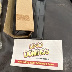 Uno Dominos Game – Mattel 1994 w/Box & Instructions