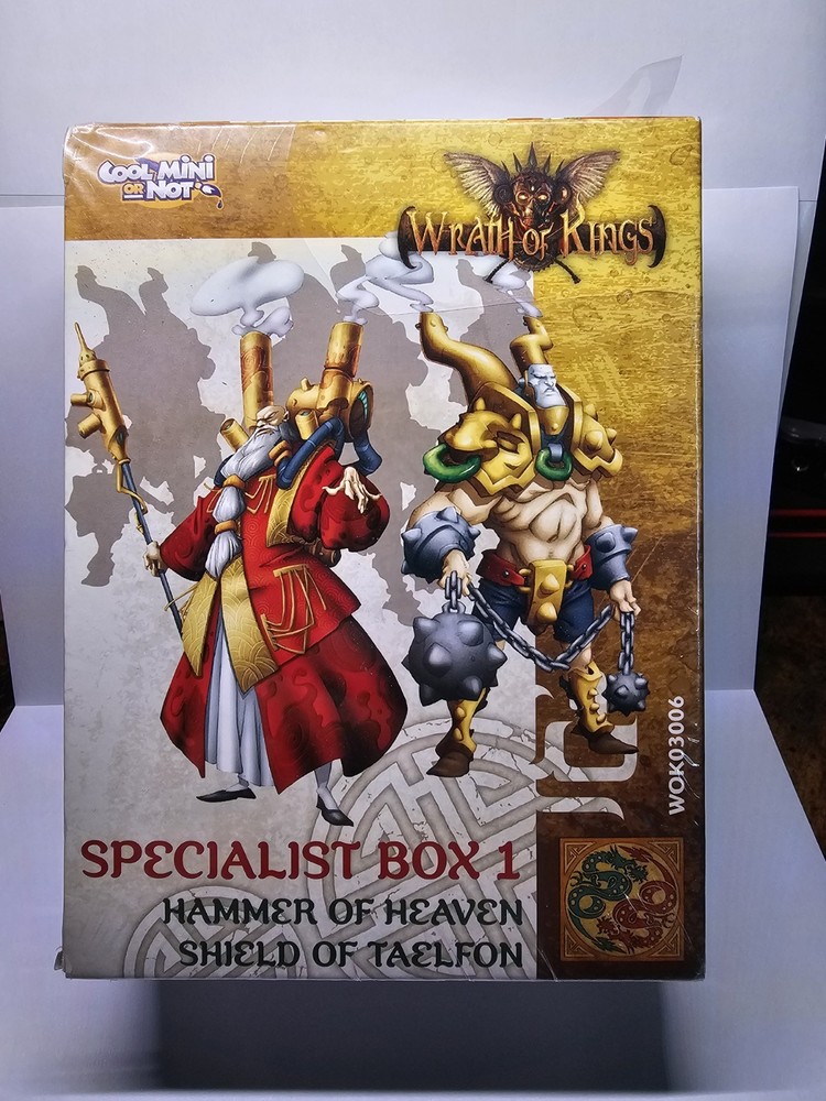 Wrath of Kings Hammer Of Heaven Shield Of Taelfon sealed box WOK03006