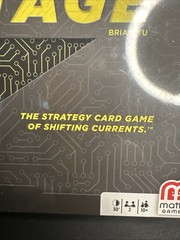 NEW Voltage Strategy Card Game Mattel 2 Player Fast Paced Board Game Sealed