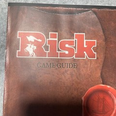 Risk Board Game by Hasbro 2015 Parts Replacement Instruction Manual Only