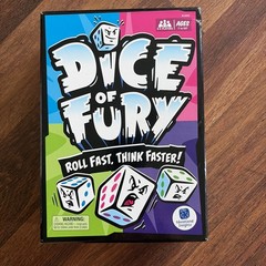 Dice of Fury Board Game 2–4 Players Fast Family Party Kids Adults COMPLETE