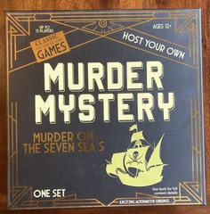 Murder on the Seven Seas – Murder Mystery Board Game Up to 13 players 12+ Years