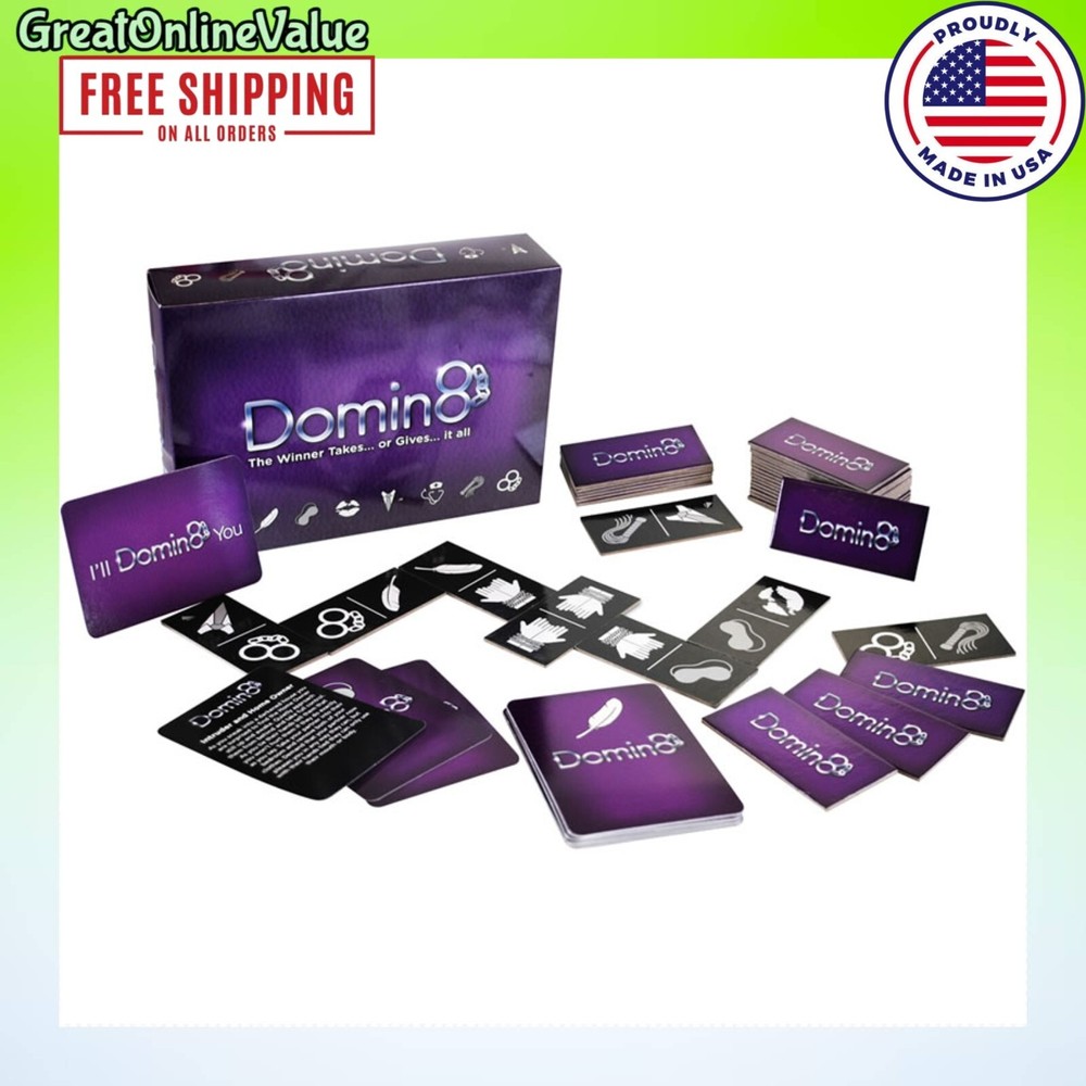 Adult Board Game Domin8 Game Sex Romance Naughty Gift