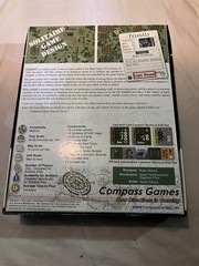 Combat! Volume 1 Open w/ Cards in Factory Box By Compass Games – No Unit Tokens