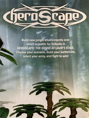 Heroscape The Grove At Laur’s Edge Extension Pack Board Game 3 Trees Green