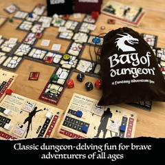 –Fantasy Adventure Board Game for Families & RPG Fans | 1–4 Players, Ages 7+ | C