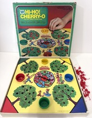 Vintage HI-HO! CHERRY-O GAME w/ Hooked Cherries Whitman 1973 Near COMPLETE
