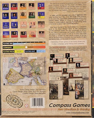 Compass Games Nine Years: War of the Grand Alliance 1688-1697 Deluxe Edition