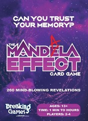 Breaking Games Mandela Effect Memory Test Board Game Ages 13 Years and Up
