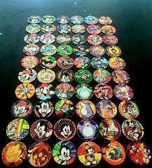 Animaniacs Tazos – Complete Set 1 to 60 Pogs *RARE* $10 / Tazo – Elma Chips 1997