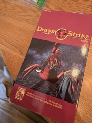 1993 TSR Dungeons & Dragons Dragon Strike Board Game VHS 100% Complete Vintage