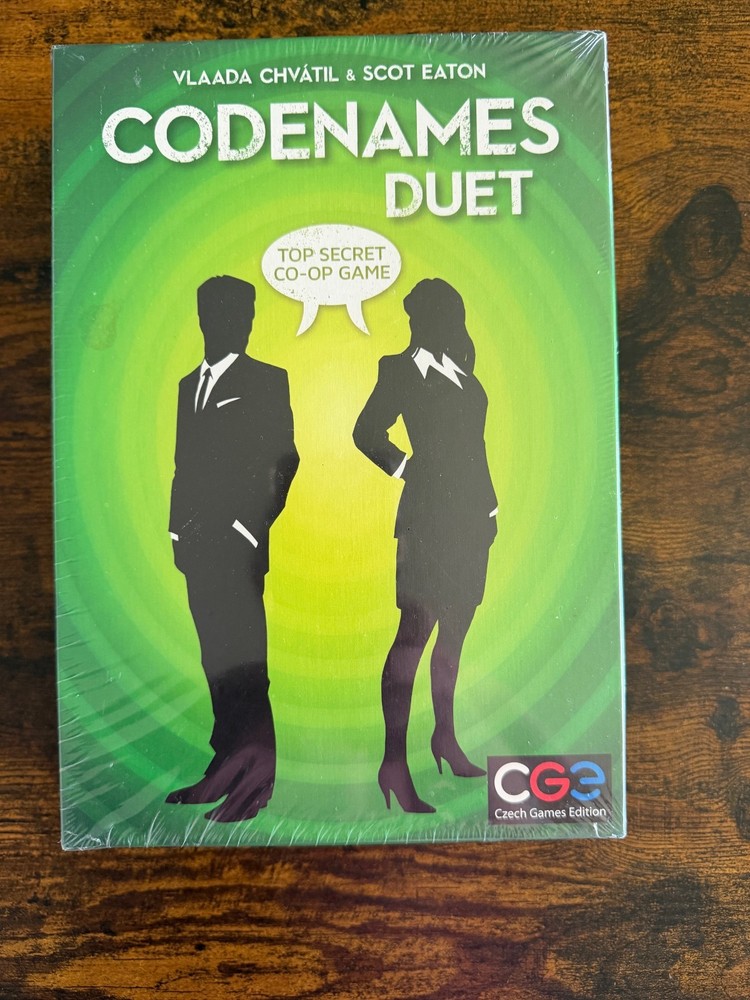 Codenames Duet – The Two Player Word Deduction Game Sealed Czech Games Edition