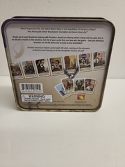 Timeline American History Card Game Asmodee 108 Cards in Tin Excellent!