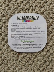 2007 Parker Bros BATTLESHIP Express 20 Minutes GameBreak Roll Dice 100% Complete