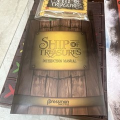 Ship of Treasures Kids Game Invented by 10 Year Olds Ages 8+ Pressman Complete!