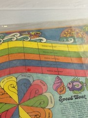 1977 Vtg Speed Boat sport Mini game board in packaging WHITMAN Western Sealed