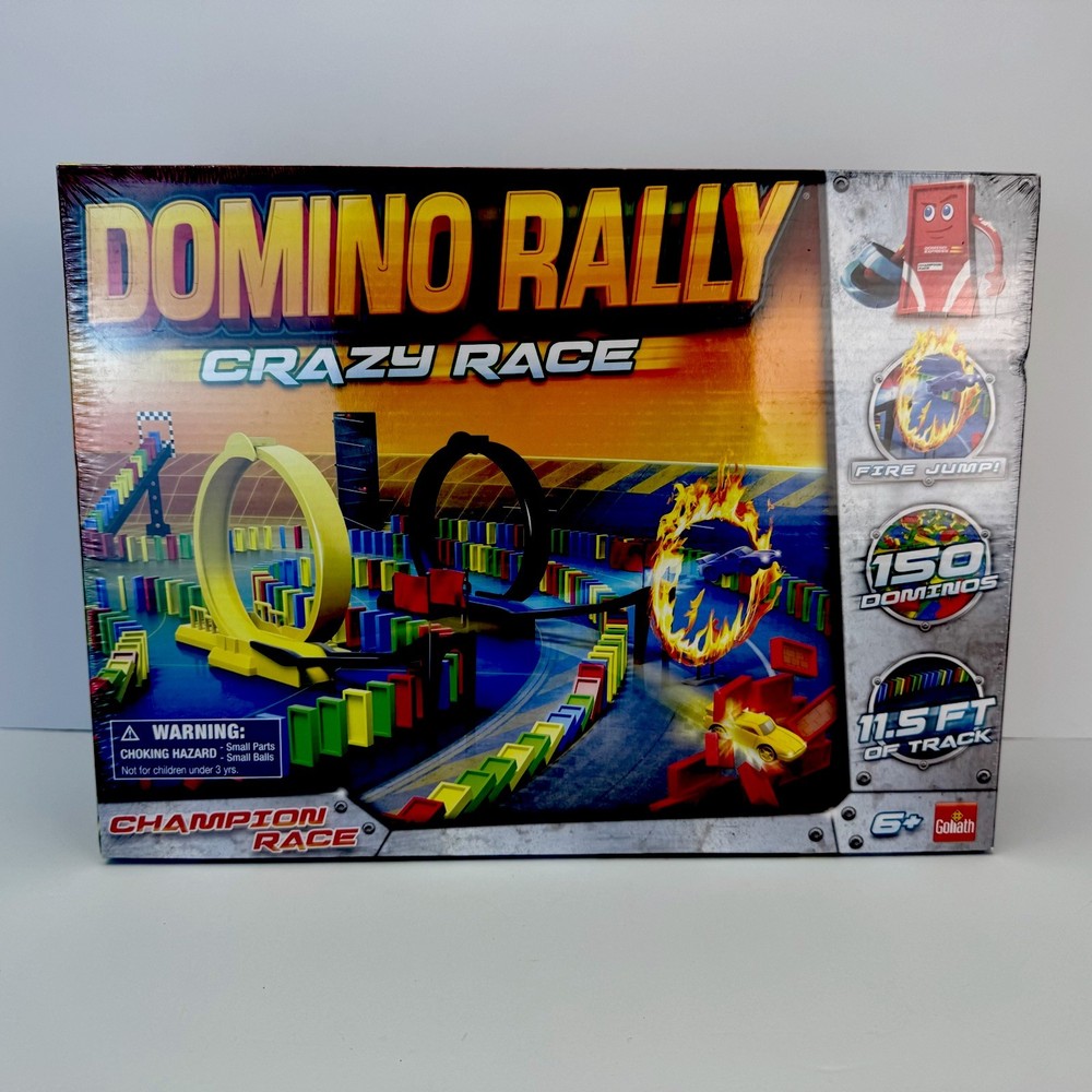 Goliath Domino Rally Crazy Complete Game Set 80 Dominos 2016 NEW STILL SEALED
