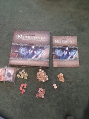 Fantasy Flight Games Netrunner Card Game Complete Used Condition