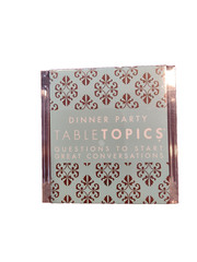 Dinner Party Table Topics Game Questions To Start Conversations NEW Lotsa Fun!