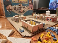 Vintage 1965 Remco Thimble City 670 Magnetic Board Game