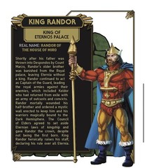 CMON KSE KING RANDOR – MASTERS OF THE UNIVERSE CLASH FOR ETERNIA Board Game MOTU