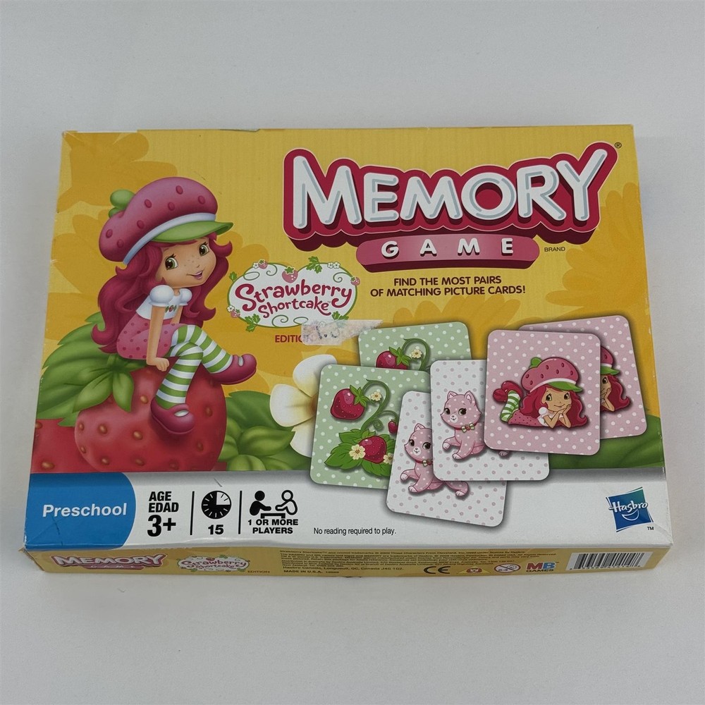 Strawberry Shortcake Memory Matching Game 2009 Hasbro