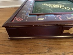 1991 Franklin Mint Monopoly Collector’s Edition Wooden Luxury Game See Pictures