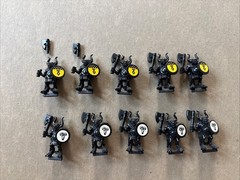 Vtg Battle Masters Board Game 8x + 2 for Repair Chaos Beastmen Replacement Parts