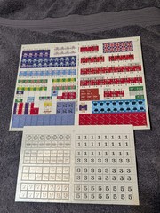 Wargame La Bataille de Corunna-Espagnol Box VG/EX