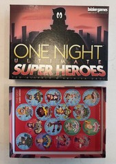 One Night Ultimate Super Hero’s & Alien, 3-10 Players, 14+ (B1-A3)
