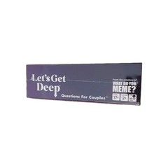 NEW Lets Get Deep Couples Game Intimacy Conversation Cards Date What Do U Meme?