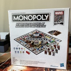 Hasbro Gaming Monopoly Marvel 80 Years Board Game Marvel Theme 2+ Players 8+
