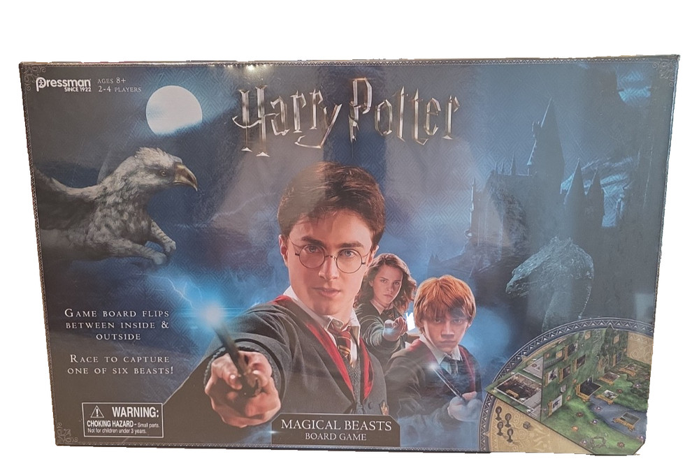 Harry Potter Magical Beasts Board Game by Pressman Wizarding World Brand New 8+