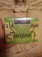 New Sealed Orijinz Quotes Game First Edition 16 Years and Older 2 + Players